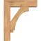 Ekena Millwork Imperial Block Smooth Bracket w/ Offset Brace, Western Red Cedar, 5 1/2"W x 18"D x 22"H BKT0604X18X22IMP05SWR - alternate 4